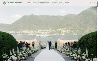 Keestone Events website