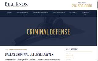 Law Offices of Bill Knox website