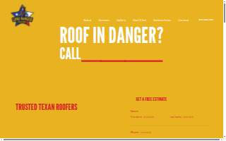 Lone Ranger Roofing website