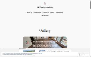 N&Y Flooring Installation website