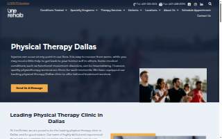 OneRehab | Dallas website