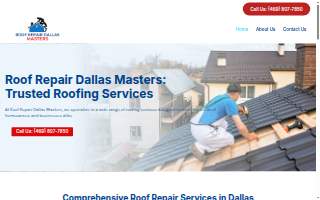 Roof Repair Dallas Masters website