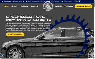 Southwest Auto website