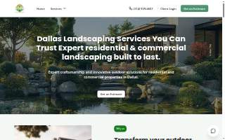 StarTex Landscaping & Nursery website
