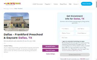 The Learning Experience - Dallas - Frankford website