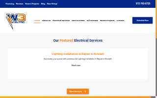 W3 Electric website