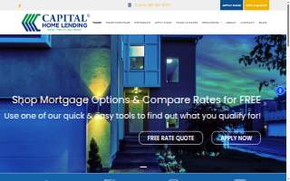 Capital Home Lending website