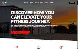 Cross Fit Deer Park website