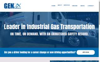 Genox Transportation, Inc. website