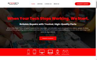 Intechrity Repair Center - Phone, Computer & Tablet Repair website