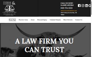 Cowan & Cowan website