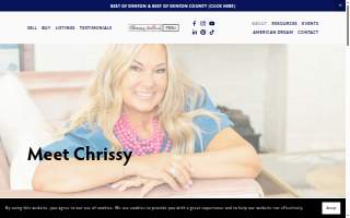 Chrissy Mallouf Real Estate Group website