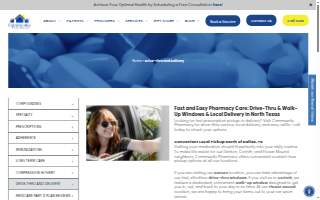 Community Pharmacy Denton TX - Compounding & Drive-Thru website