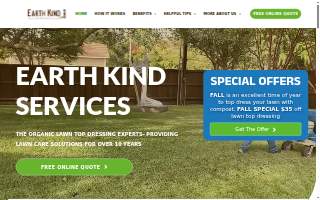 Earth Kind Services website