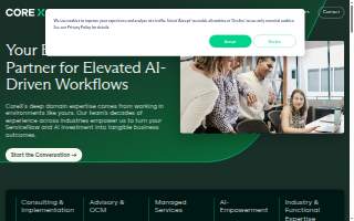 COREX Digital Solutions website