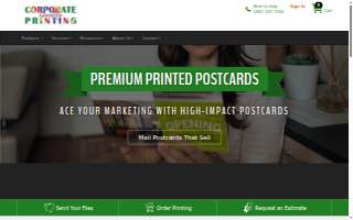 Corporate Quality Printing website