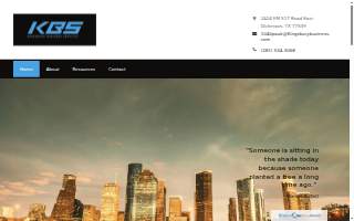 Kingsbury Business Tax Services website