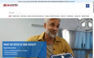 St. Elizabeth Urgent Care website