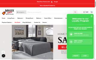 Maxx Save Discount Store & Furniture website