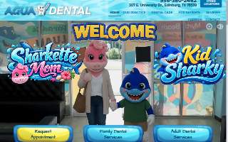 Agua Dental website