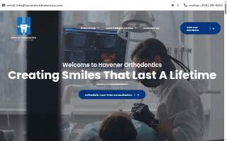 Havener Orthodontics website