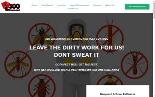 300 Exterminator Termite and Pest Control, LLC website