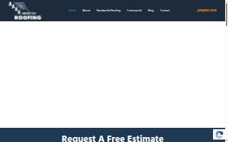 AAAA Contractors and Roofing website