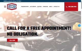 AAMCO Transmissions & Total Car Care website