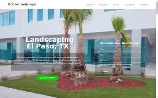 Adobe Landscape website