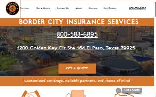 Border City Insurance Services website