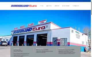 Borderland Euro Auto Repair website