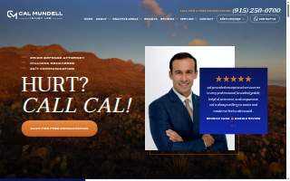 Cal Mundell Law Firm, PLLC website