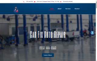 Car Fix Auto Repair website