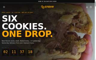 Crave Kitchen & Bar website