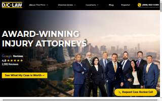 DJC Law of El Paso website