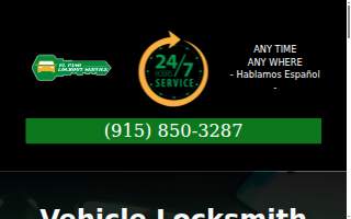 El Paso Lockout Locksmith website