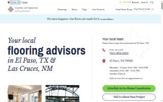 Floor Coverings International El Paso website