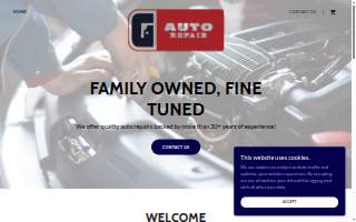 G Auto Repair website