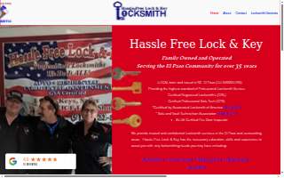 Hassle Free Lock & Key website