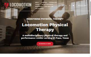 Locomotion Physical Therapy PLLC website