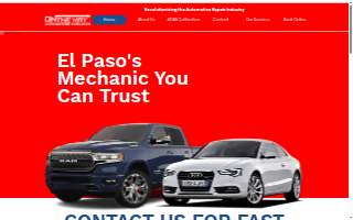 On The Way Automotive Services website
