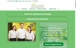 Paloma Wellness and Rehabilitation West website