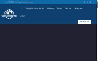 Professional Roofers & Contractors website