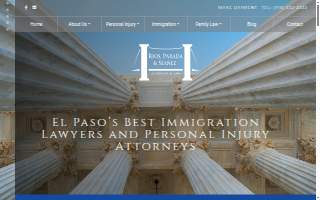 The Law Offices of Rios, Parada & Seañez PLLC website