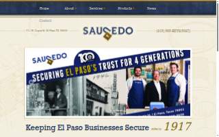 The Saucedo Lock Company website