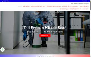 Villalobos Pest Control website