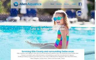 Allen Aquatics website