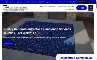 Handy Man At Home website