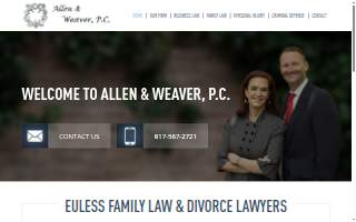 Allen & Weaver, P.C. website