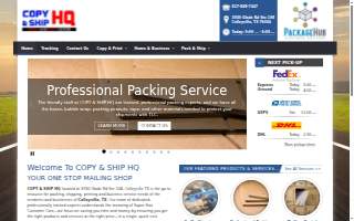 Copy & Ship HQ website
